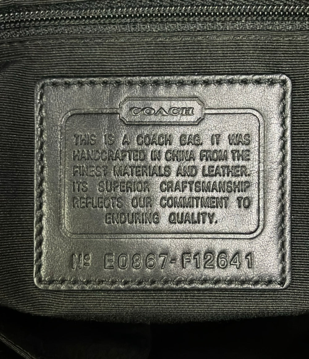 COACH ショルダーバッグ 斜め掛け シグネチャー F12641 レディース コーチ