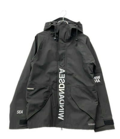 WIND AND SEA リフレック ウォータープルーフ パーカー メンズ SIZE S ウィンダンシー