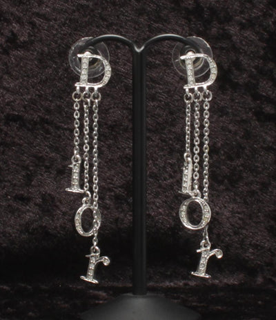 Christian Dior ピアス ロゴ チェーン レディース クリスチャンディオール