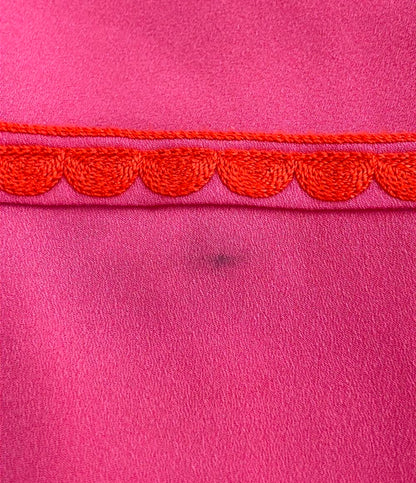 トリーバーチ 長袖 刺繍入りワンピース レディース SIZE 2 Tory Burch