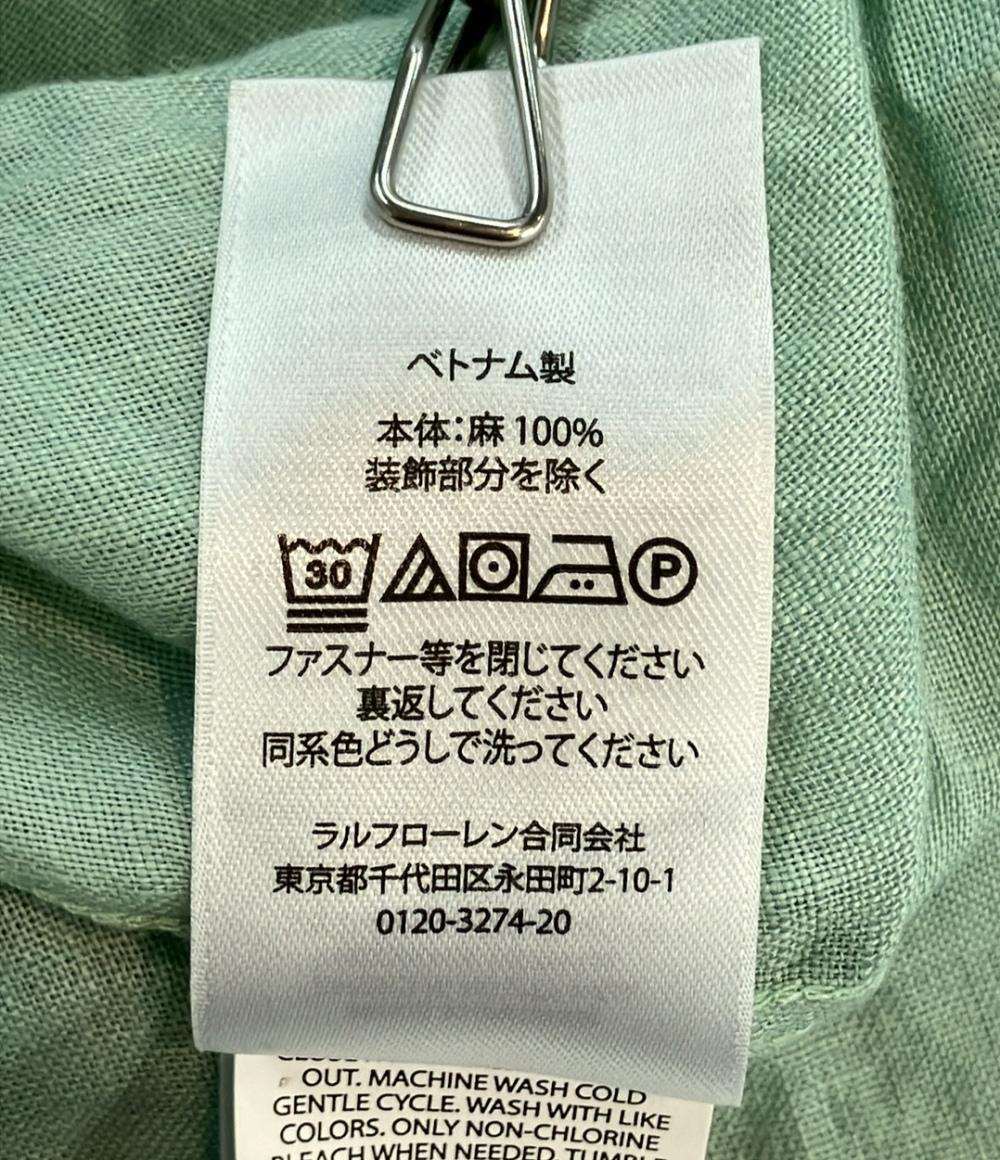 POLO RALPH LAUREN 長袖 リネンシャツ メンズ SIZE L ポロ・ラルフ