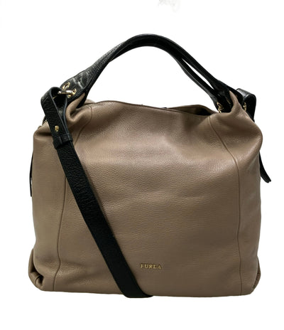 美品 Furla トートバッグ ショルダーバッグ 2WAY 斜め掛け レディース フルラ
