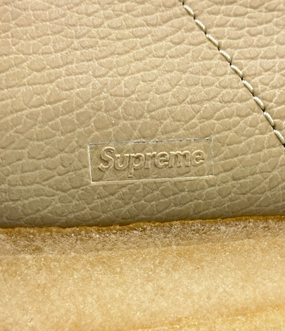 美品 Clarks Supreme ワラビー リフレクティブ ワラビー レザーシューズ 11826 メンズ SIZE UK 8 1/2 クラークス シュプリーム