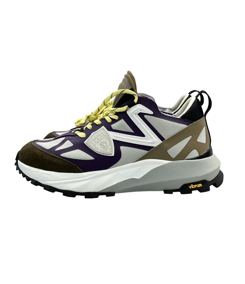 PHILIPPE MODEL ローカットスニーカー パネルデザイン メンズ SIZE 41 (25.5cm) フィリップモデル