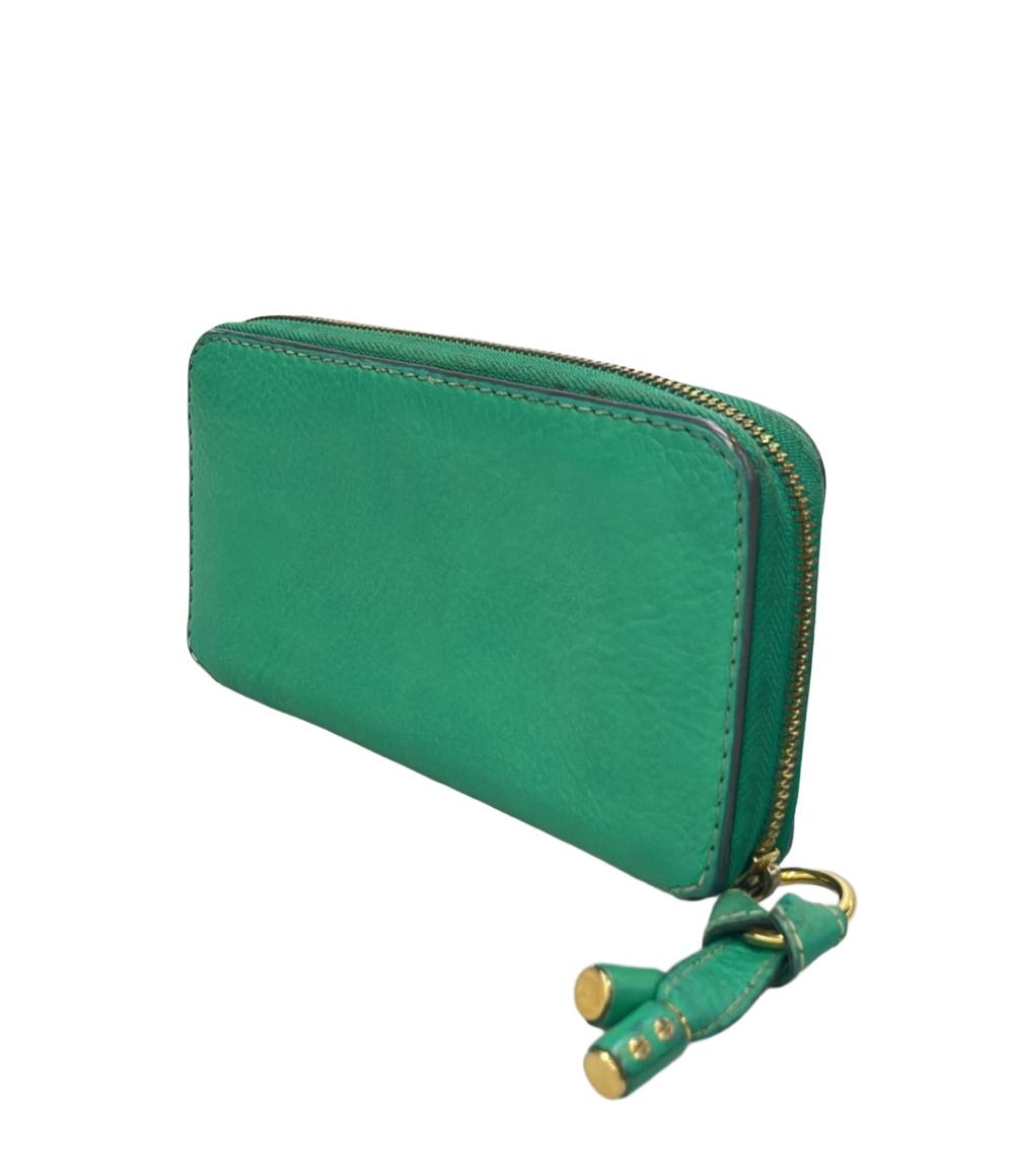 クロエ ラウンドファスナー長財布 レディース Chloe