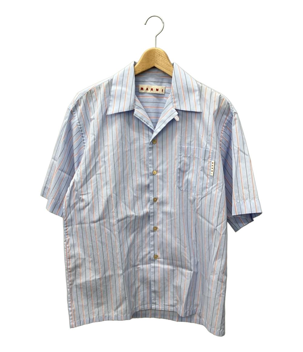 マルニ ストライプ半袖シャツ メンズ SIZE 46 (S) MARNI