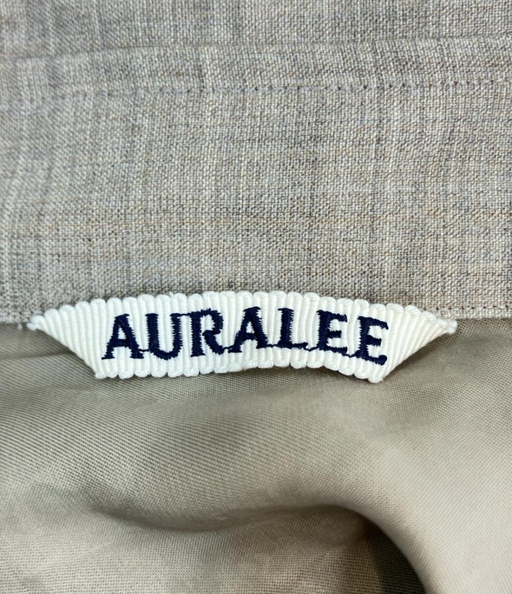 AURALEE 長袖シャツ 24SS トラッド&ベーシック SUPER FINE TROPICAL WOOL A245503WT メンズ SIZE 3 (L) オーラリー
