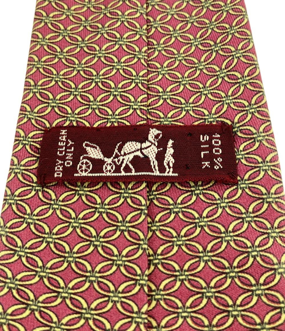 エルメス ネクタイ  シルク100% メンズ HERMES