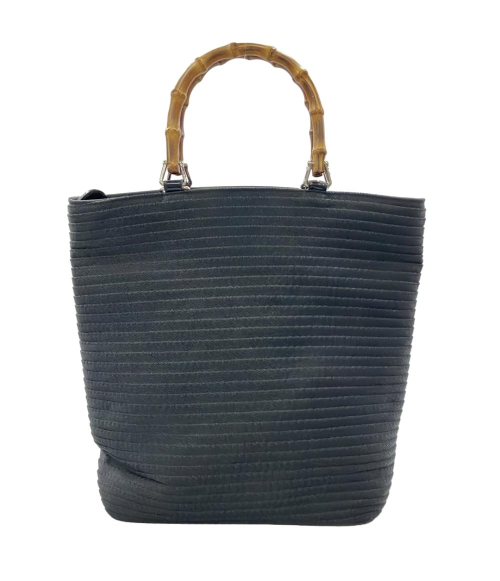 GUCCI 2WAY ハンドバッグ ショルダーバッグ 斜め掛け バンブー 002