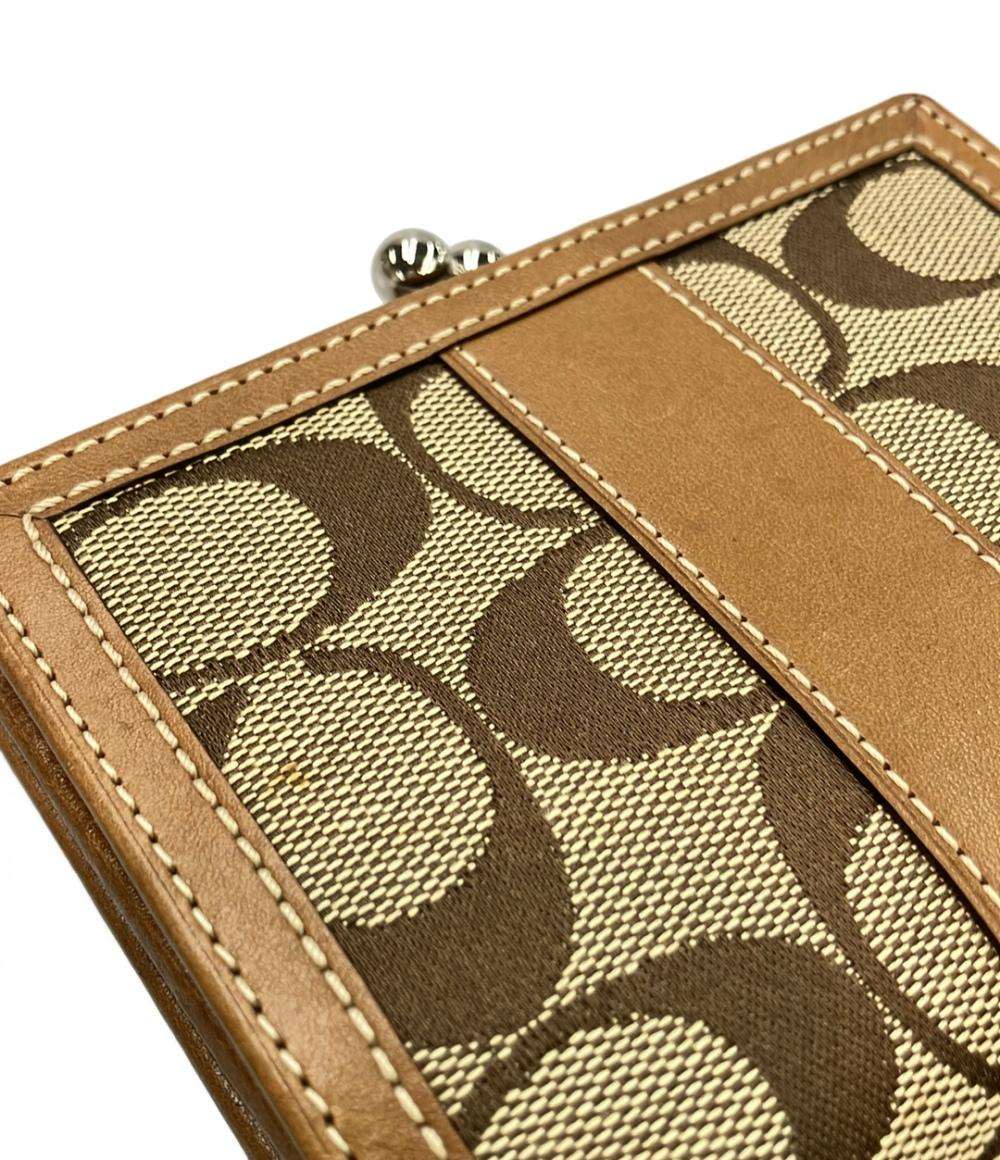 COACH 二つ折り財布 シグネチャー レディース コーチ