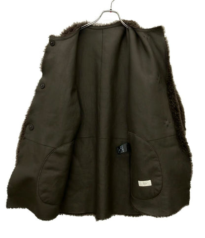 美品 IENA シープスキン ファームートンコート 25020900003030 レディース SIZE F (M) イエナ