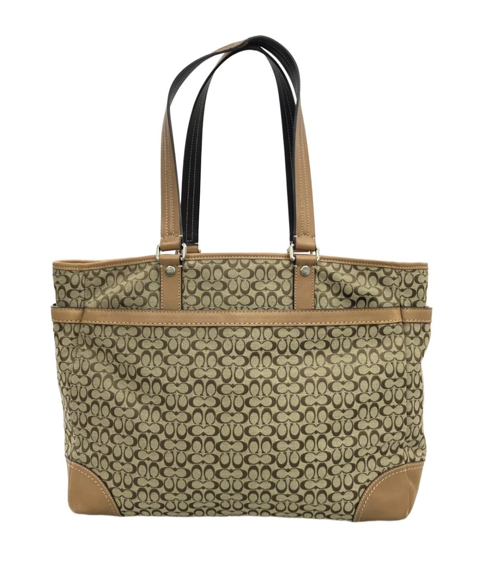 COACH トートバッグ ショルダーバッグ 2WAY ミニシグネチャー F77156