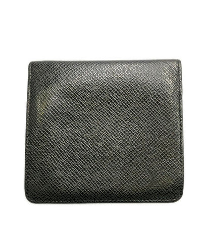 訳あり LOUIS VUITTON 二つ折り財布 ポルトビエ 3カルト クレディ タイガ M30452 メンズ ルイ・ヴィトン