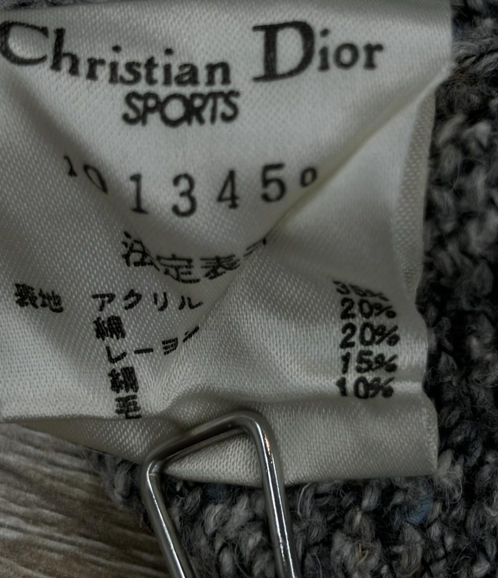 クリスチャンディオールスポーツ 長袖ニット 付属品付き 21-040-200-2110-2-0 レディース SIZE M Christian Dior SPORTS