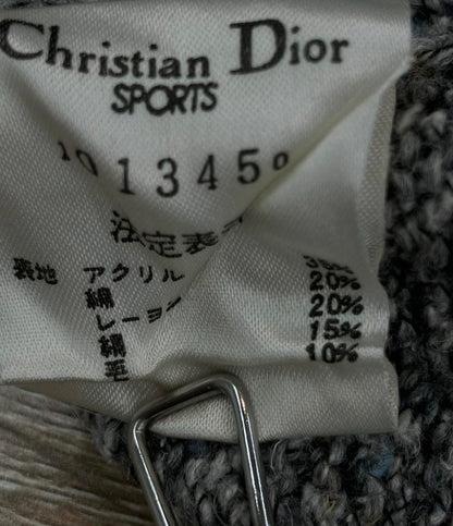 クリスチャンディオールスポーツ 長袖ニット 付属品付き 21-040-200-2110-2-0 レディース SIZE M Christian Dior SPORTS