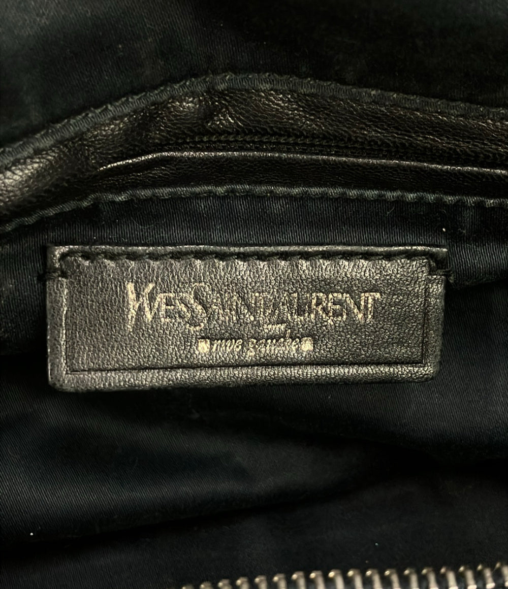 YVES SAINT LAURENT ミニボストンバッグ ハンドバッグ エナメル イージー 208315 213317 レディース イヴ・サンローラン