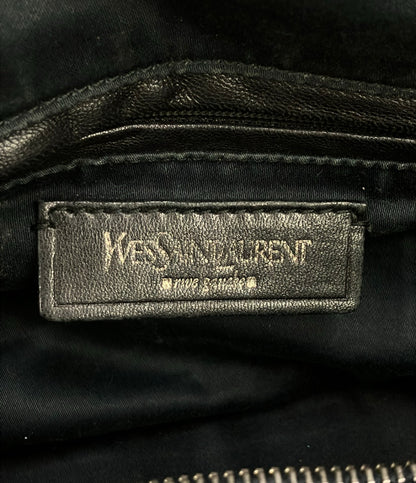 YVES SAINT LAURENT ミニボストンバッグ ハンドバッグ エナメル イージー 208315 213317 レディース イヴ・サンローラン