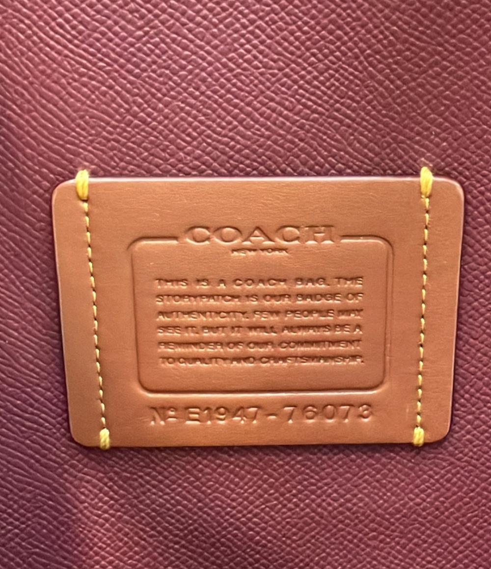 美品 COACH 2way ハンドバッグ ショルダーバッグ 斜め掛け トート