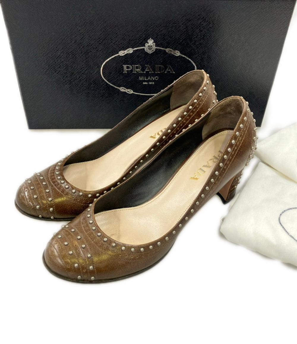 PRADA パンプス レディース SIZE 35 1/2 (22.5cm) プラダ
