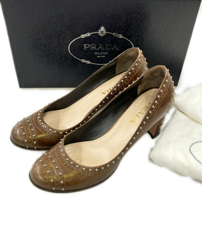 PRADA パンプス レディース SIZE 35 1/2 (22.5cm) プラダ