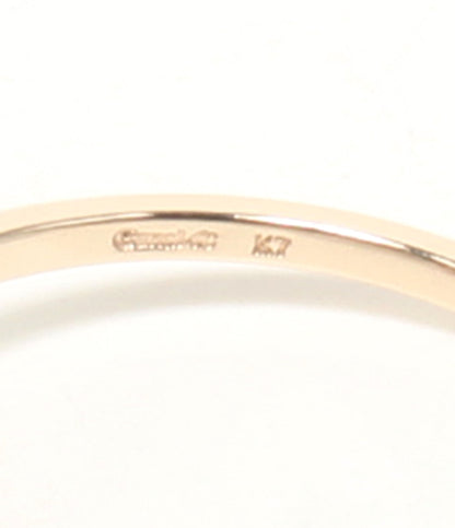 美品 canal4℃ リング 指輪 K7 CZ レディース SIZE 11号 カナルヨンドシー
