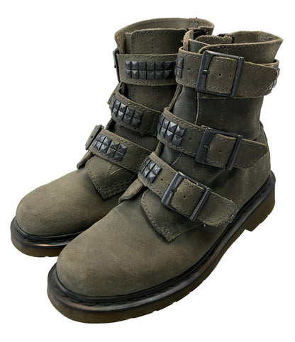 Dr.Martens ベルトブーツ サイドジップ レディース SIZE UK4 ドクターマーチン