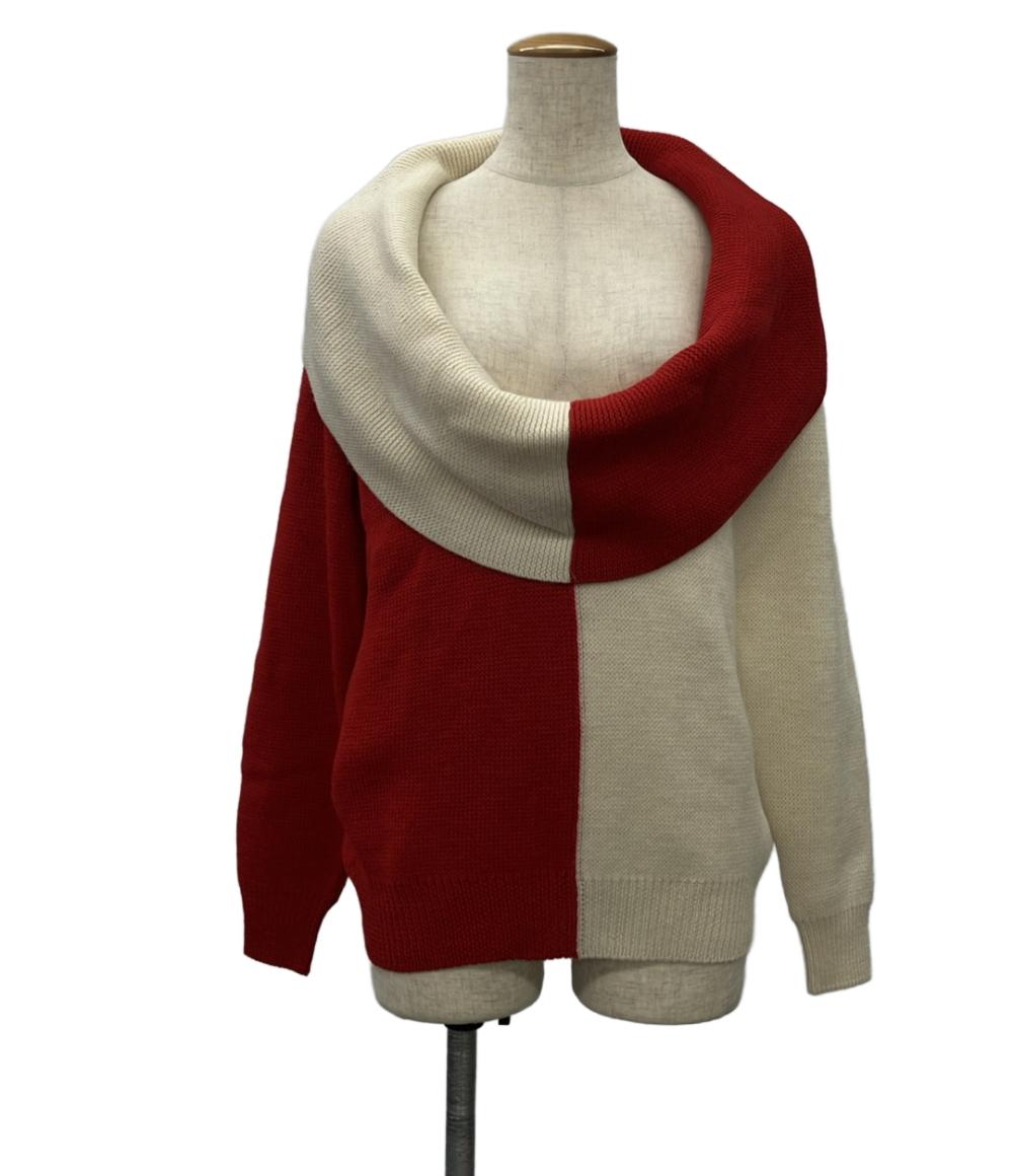 GUCCI ニット タグ付き Gucci Chunky Wool Belted Sweater 727145 XKCZA レディース SIZE S グッチ