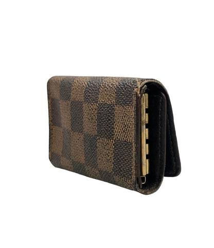 LOUIS VUITTON 4連キーケース ミュルティクレ4 ダミエ エベヌ N62631 レディース メンズ ルイ・ヴィトン