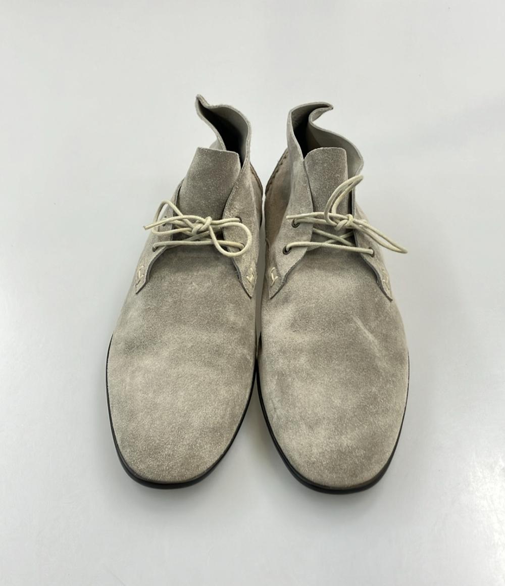 HERMES デザートブーツ スエード メンズ SIZE 42 (27cm) エルメス