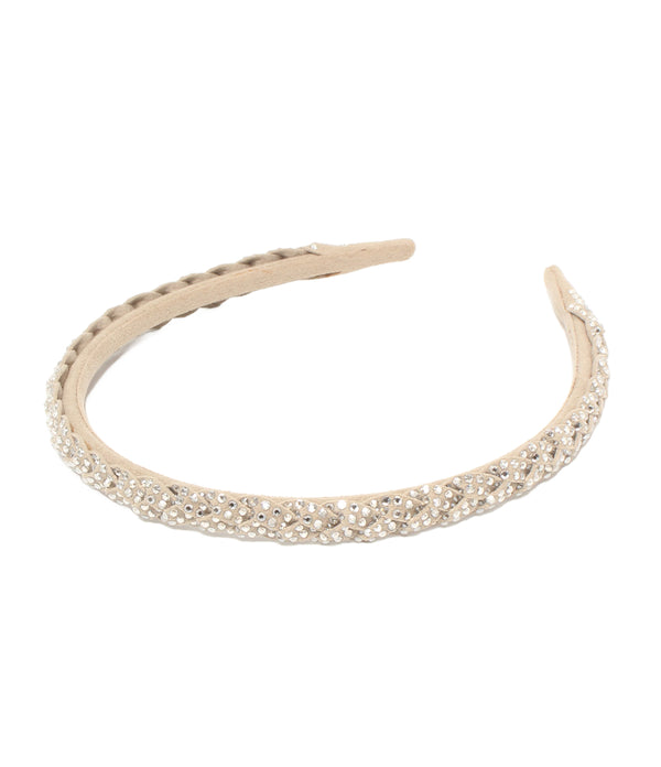 SWAROVSKI カチューシャ ヘアアクセサリー レディース スワロフスキー