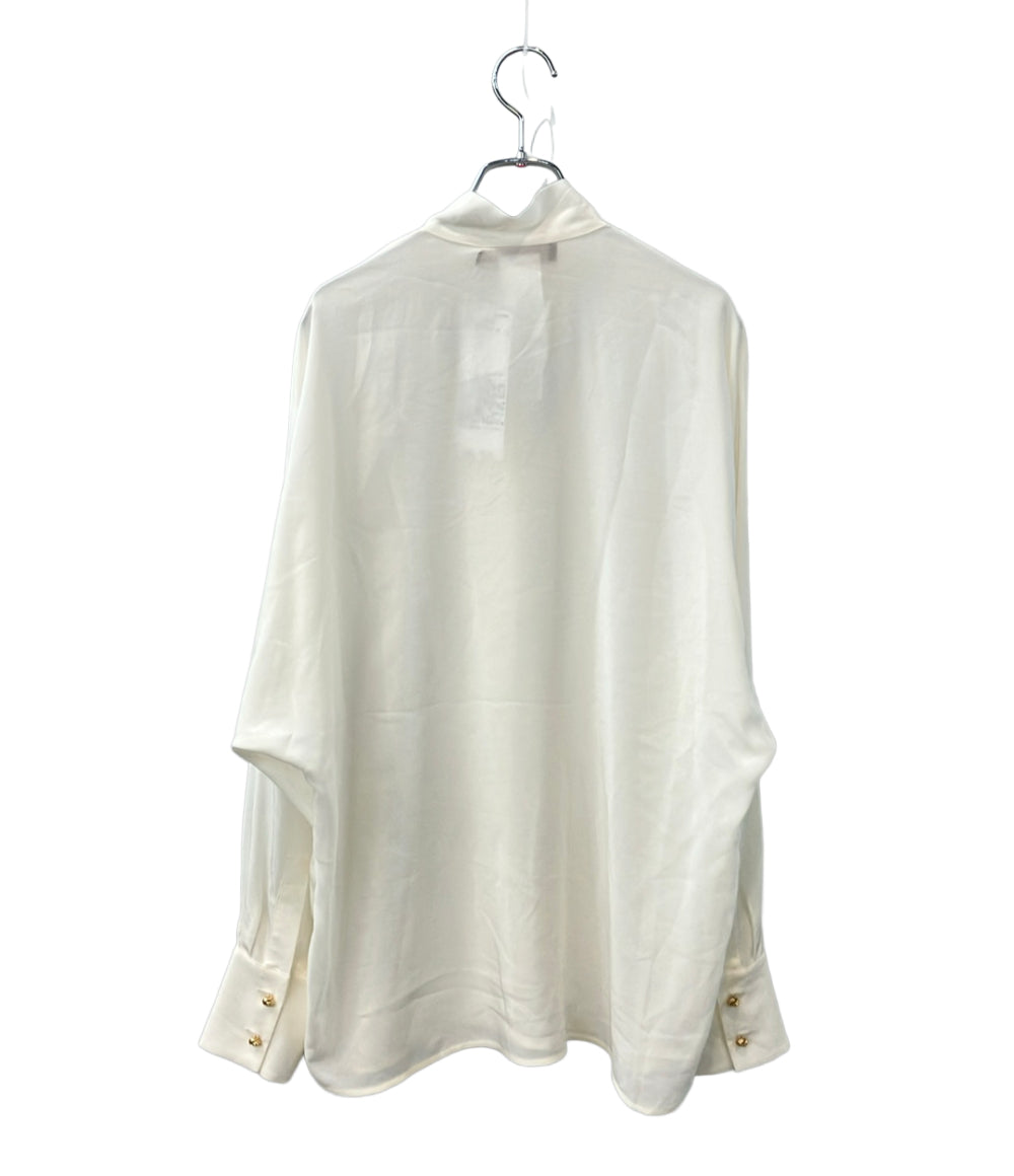 MAX MARA 長袖ブラウス ボウタイ タグ付き 6116055106 レディース SIZE 44 (XL) マックスマーラ
