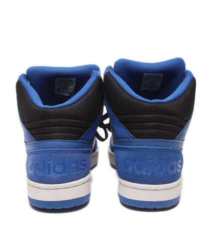 美品 adidas ハイカットスニーカー VLNEO HOOPS MID Q38952 メンズ SIZE 25.5 アディダス
