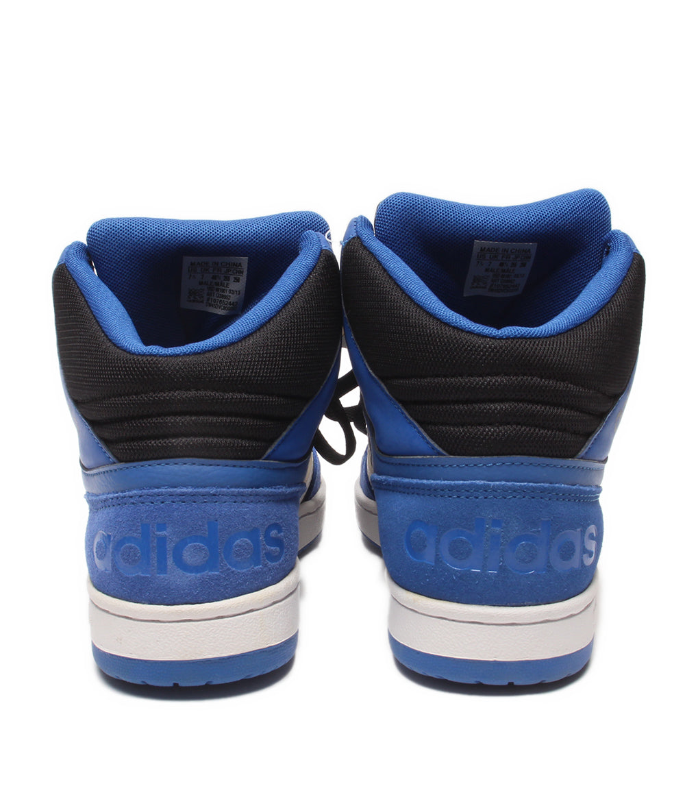 美品 adidas ハイカットスニーカー VLNEO HOOPS MID Q38952 メンズ SIZE 25.5 アディダス