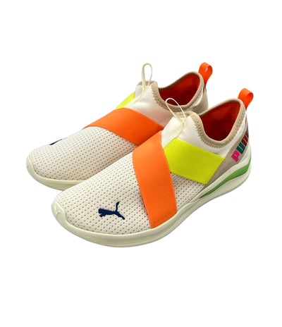 美品 PUMA ローカットスニーカー スリッポン LQD FLASH SLIPON 377371-02 レディース SIZE 24.0 プーマ