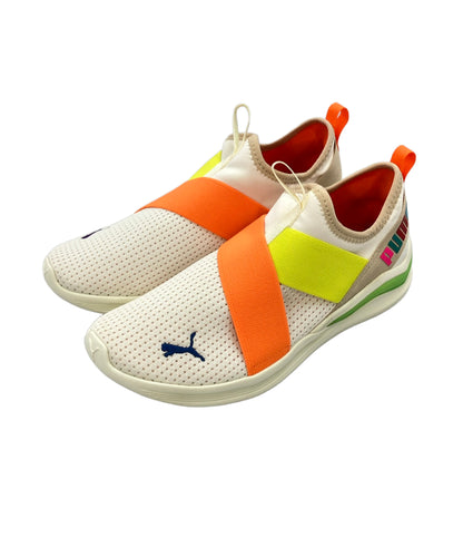 美品 PUMA ローカットスニーカー スリッポン LQD FLASH SLIPON 377371-02 レディース SIZE 24.0 プーマ