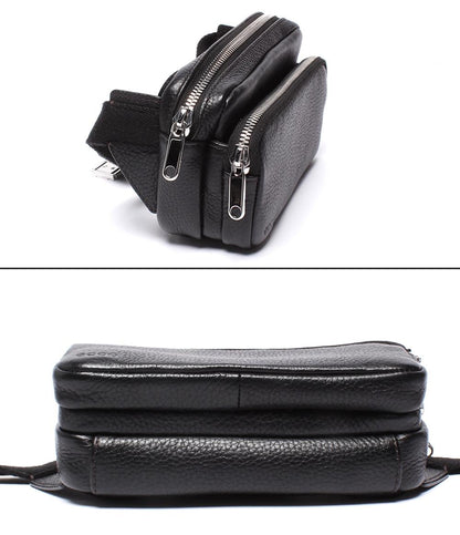 ecco レザーウエストポーチ Textureblock Waist Bag レディース メンズ エコー