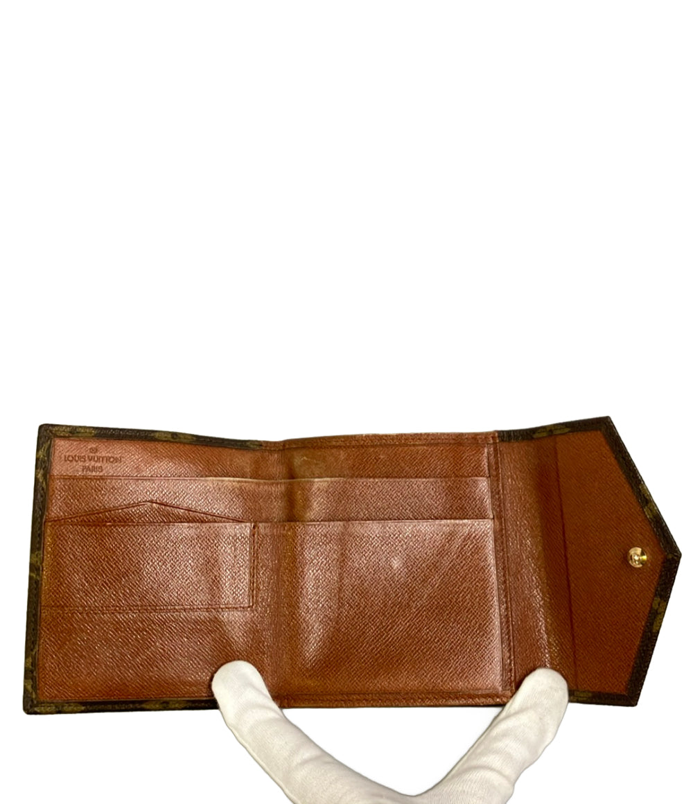 LOUIS VUITTON Wホック二つ折り財布 ポルトモネ ビエ カルトクレディ モノグラム M61660 レディース ルイ・ヴィトン