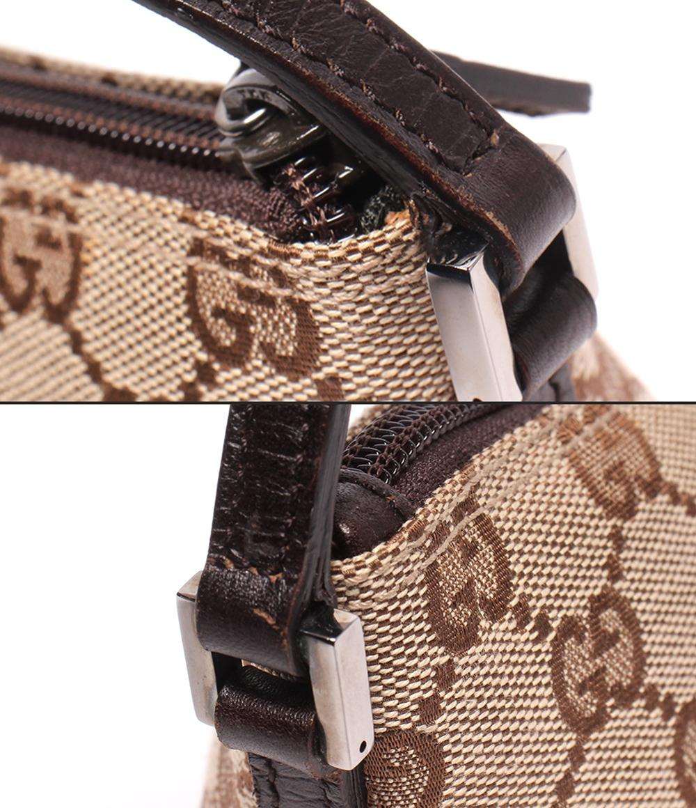 美品 GUCCI ポーチ アクセサリーポーチ GGキャンバス 07198 2123 レディース グッチ