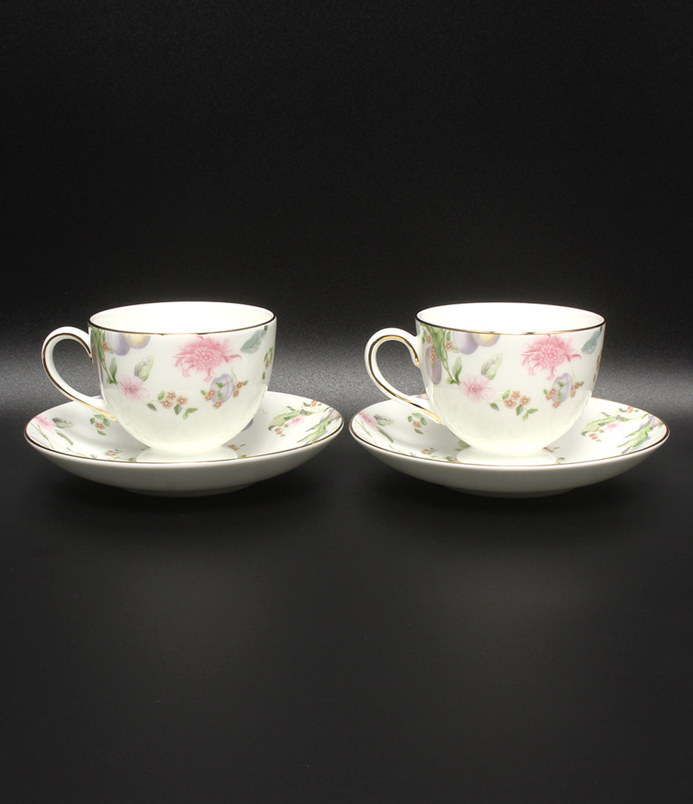 WEDGWOOD カップ＆ソーサー 2客セット ペア カーゾン CURZON ウェッジ