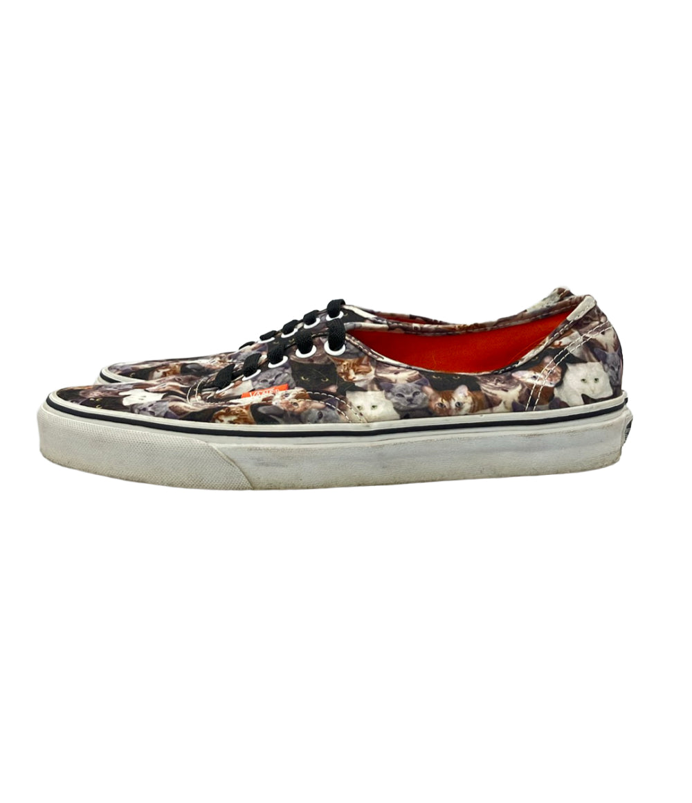 VANS ローカットスニーカー × ASPCA 猫柄 メンズ SIZE US 8.5 (26.5cm) ヴァンズ