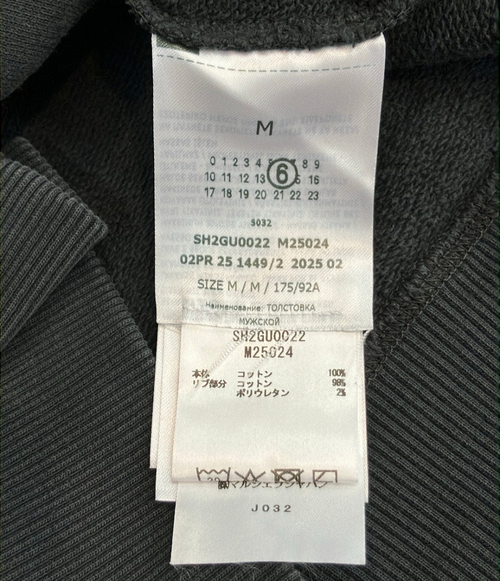 MM6 Maison Margiela フード付き スウェットパーカー メンズ SIZE M エムエムシックス メゾン マルジェラ