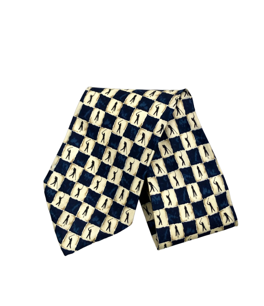 美品 Dunhill ネクタイ シルク 100% メンズ ダンヒル