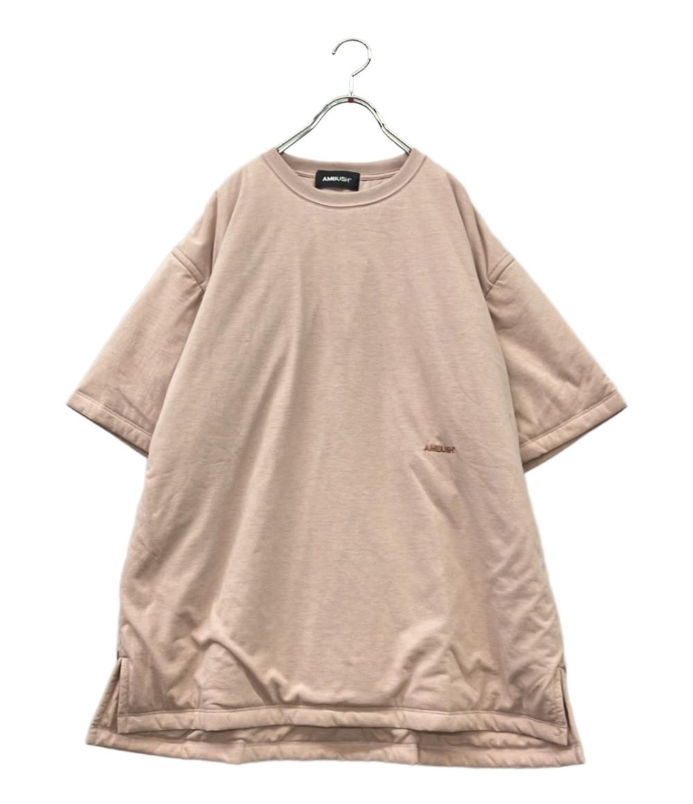 AMBUSH 半袖Tシャツ 中綿カットソー ロゴ刺繍 12112216 レディース SIZE 2 (M) アンブッシュ