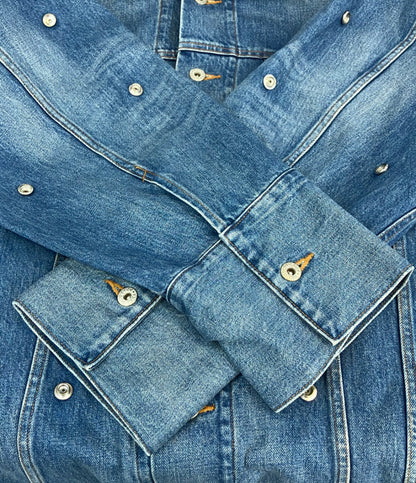 BASE MARK オーバーサイズ デニムジャケット メンズ SIZE M ベースマーク