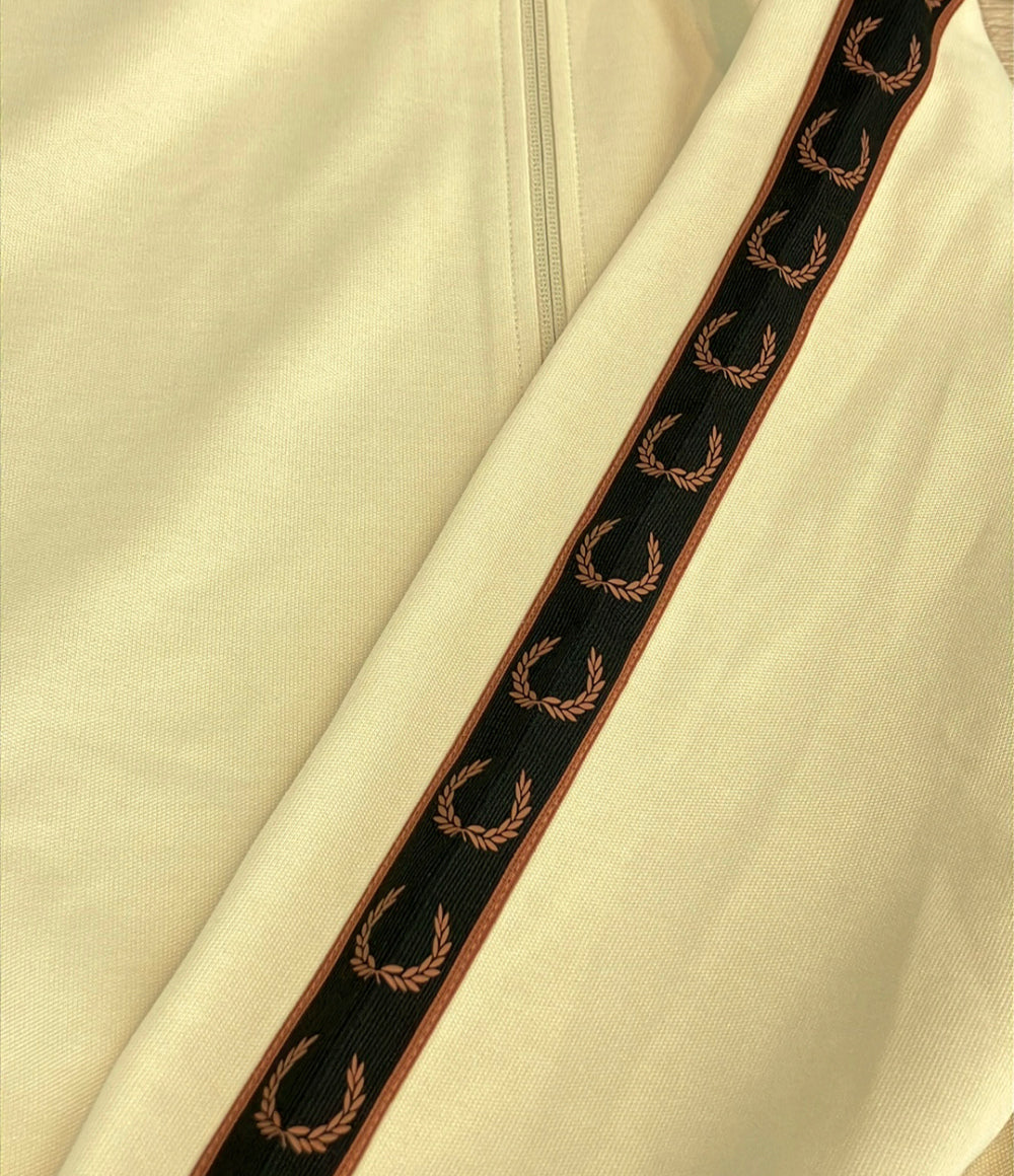 美品 FRED PERRY コントラストテープ トラックジャケット メンズ SIZE S フレッドペリー