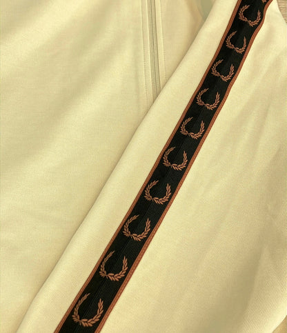 美品 FRED PERRY コントラストテープ トラックジャケット メンズ SIZE S フレッドペリー