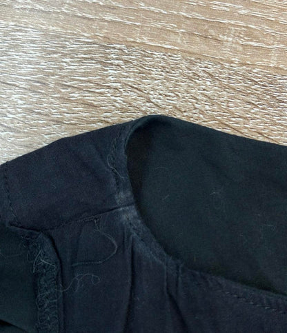 SEE BY CHLOE 半袖ワンピース ドッキング 袖リボン LVA4301 レディース SIZE 38 (S) シーバイクロエ