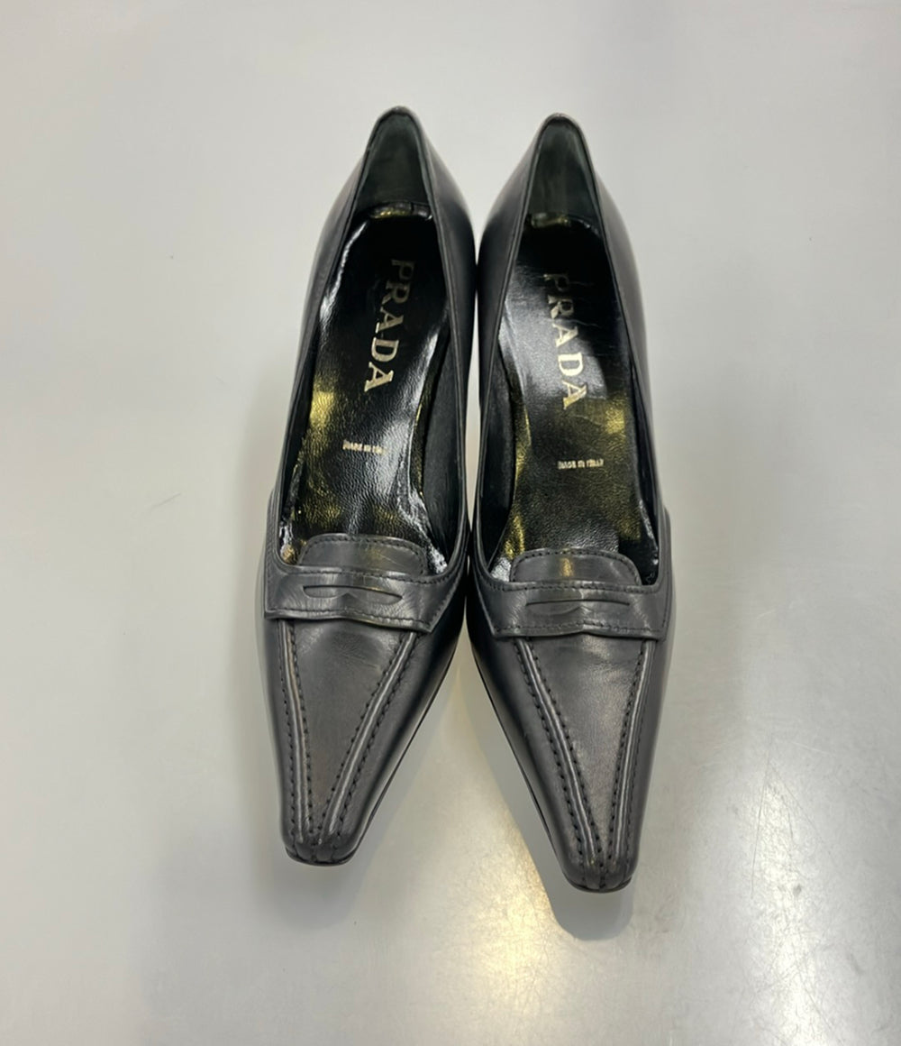 訳あり PRADA ポインテッドトゥパンプス レディース SIZE 36 1/2 (23.5cm) プラダ
