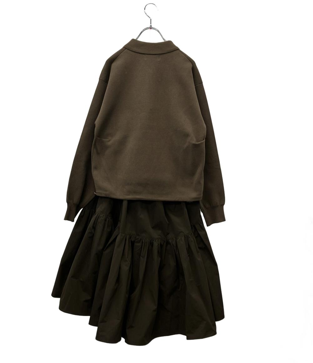 emmi ジップアップニット×スカートセット 13WFO254046 レディース SIZE