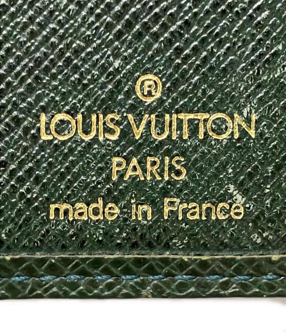 ルイヴィトン 二つ折り財布 ポルト ビエ 6カルト クレディ タイガ M30482 メンズ LOUIS VUITTON